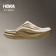 HOKA ONE ONE男女鞋夏奧拉MULE舒緩?fù)闲琌RA RECOVERY MULE一腳蹬 香草色/香草色 42.5