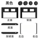 橘之品  適用聯(lián)想Lenovo Legion Go拯救者掌機(jī)保護(hù)套顯示器主機(jī)抗震防摔套PC硬殼防滑硅膠搖桿帽 【黑色PC硬殼+黑色硅膠搖桿帽2對】