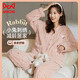 貓人【可愛(ài)珊瑚絨】女士睡衣女秋冬甜美厚款睡衣套裝家居服可外穿新品