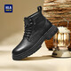 海瀾之家HLA男靴時(shí)尚百搭休閑馬丁靴百搭工裝靴子HAAGZM4DBB184 黑色41