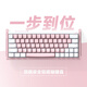 IQUNIX EZ60 EZ63旗艦電競(jìng)磁軸鍵盤鋁合金CNC磁玉軸無(wú)畏契約鋁廠 EZ63 夢(mèng)幻粉 【磁玉軸Pro】