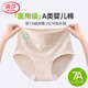 浪莎內褲女高腰收腹醫用級純棉加長(cháng)襠7A抗菌透氣大碼三角女士?jì)妊? title=