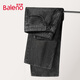 班尼路（Baleno）牛仔褲男夏季寬松直筒長(zhǎng)褲美式高街闊腿男士休閑褲春秋款男裝褲子