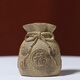 金絲楠陰沉木福袋擺件手把件規(guī)格:5.5*4.6*3.6cm