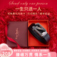皮爾卡丹（pierre cardin）皮帶男時(shí)尚Z字自動(dòng)扣真皮男士腰帶商務(wù)七夕情人節(jié)禮物送男友父親 J1A826Z-1322138/專柜禮盒 115cm -125cm隨機(jī)發(fā)/代寫賀卡