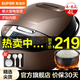 蘇泊爾（SUPOR）電飯煲電飯鍋4L不粘內(nèi)膽2-6人微壓燜香蛋糕功能家用智能電飯煲巧克力色電飯鍋多功能微壓 CFXB40FC829D-75 4L