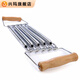 興瑪 拉力器多功能擴(kuò)胸器30/60kg木柄拉力器擴(kuò)胸器鋼絲彈簧男士健身器材家用臂力運(yùn)動(dòng)可調(diào)節(jié)家用室內(nèi) 5根彈簧款(約30公斤拉力) 木把拉力器
