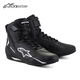 Alpinestars FASTER-4 a星摩托車(chē)四季騎行鞋機車(chē)鞋防摔摩托短靴騎士靴男女 黑/白12 43