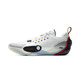 李寧（LI-NING）全城13籃球鞋韋德系列2025新款蛇年防滑緩震運動(dòng)籃球鞋ABAV001 標準白/-1【涂碼取芯】 42 (265mm)