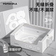 POPOCOLA一次性貓砂盆盤大號(hào)外出臨時(shí)便攜式折疊貓咪紙箱車載月拋廁所