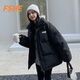 FSHE2025新款棉服女外套立領(lǐng)面包服女式韓版學(xué)生襖子冬天衣棉服ins潮 黑色 2XL 145-165斤