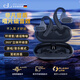 JIFFY GLEEMON 吉菲格萊蒙 德國(guó)品牌【非凡金標(biāo)音質(zhì)】無(wú)線藍(lán)牙耳機(jī)開(kāi)放式不入耳掛耳式降噪全景音效運(yùn)動(dòng)跑步丨適用華為蘋果 靈動(dòng)黑 【耳機(jī)防丟+無(wú)感延遲】