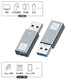 原奘  適用蘋(píng)果16充電轉接頭筆記本電腦轉換頭數據傳輸USB-C轉接AirPods耳機充電線(xiàn)充電寶車(chē)載 【Type-C母轉USB公】轉換器 一個(gè)裝