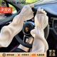 MITHAOL KUSC防曬珠光冰袖女2025新款防紫外線冰絲袖套蕾絲寬松開車騎行護(hù)袖 珍珠款膚色 蕾絲冰袖