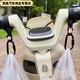 炫咔仕電動(dòng)車(chē)掛鉤電瓶車(chē)強力通用承重粗把手卡通金屬掛鉤掛包掛物裝飾件 加長(cháng)繩金屬鉤奇奇妮妮一對