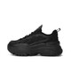 三葉草（Adidas）阿迪達(dá)斯ADIDAS 三葉草女鞋厚底OZGAIA W休閑鞋JQ4110 黑色 35.5 