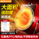 奧克斯（AUX）暖風(fēng)機(jī)暖風(fēng)扇工業(yè)熱風(fēng)機(jī)取暖器電暖風(fēng)機(jī)小鋼炮電暖器 1800W無溫控
