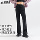 拓路者【木蘭】戶(hù)外喇叭褲女春季薄款防潑水徒步登山顯瘦休閑運動(dòng)長(cháng)褲子 黑色 【常規款】 L