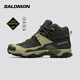 薩洛蒙（Salomon）男款 城市輕戶外防水透氣舒適穩(wěn)定登山徒步鞋 X ULTRA 5 MID GTX 青丹色 477543 42 (UK8丨 42)