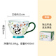 OMK美式早餐杯手繪陶瓷杯子家用創(chuàng  )意田園風(fēng)馬克杯大容量牛奶杯燕麥杯 熊貓-早餐杯（此款無(wú)logo）