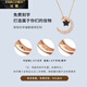法蔻彩金項(xiàng)鏈女玫瑰金鎖骨鏈星星月亮吊墜生日禮物送女友送老婆 【刻字+賀卡】請(qǐng)拍此選項(xiàng)