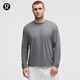 lululemon丨EasySet? 男士訓練長袖 T 恤  速干芯吸 LM3FUFS 太陽灰 M