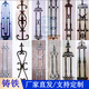 鑄鐵護(hù)欄鐵藝欄桿庭院小區(qū)工廠圍墻護(hù)欄實心鑄鐵隔離鐵藝圍欄柵欄 定制咨詢客服