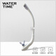WATERTIME/水川 浮潛呼吸管全干式潛水呼吸器水下游泳浮潛裝備 白色