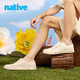 NATIVE2025新款守護(hù)靈系列印花Bloom洞洞鞋男女鞋童鞋戶外沙灘涼鞋 親子款-米白|守護(hù)靈家族 34.5 （225mm）