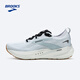 布魯克斯（BROOKS）男子透氣緩震跑鞋Glycerin 22甘油22 光亮白/冬季藍(lán)/黑色 42 