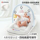 茗茹貝貝嬰兒床中床寶寶防吐奶斜坡墊新生防溢奶嗆奶枕安撫定型枕喂奶神器 日月星辰+玩具架