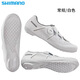禧瑪諾SHIMANO RF3 RF300公路山地自行車(chē)無(wú)鎖平板平踏騎行鞋平踏鞋 白色 43