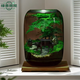 苔蘚微景觀辦公室diy桌面擺件禮物創(chuàng)意造景生態(tài)瓶室內(nèi)綠植盆栽 鳴竹居單景觀