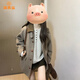 派吉鯊2025新款獨(dú)特超好看初冬毛呢外套小個(gè)子加厚呢子大衣女秋冬感 外套 L