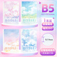 晨光(M&G)meeboki-云落紙間B5無(wú)線(xiàn)裝訂本鐳射封面橫線(xiàn)內芯40頁(yè)清新筆記本W(wǎng)B5656Z 1本裝
