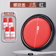 得力紅色印臺(tái)印泥油性大號(hào)快干原子印油財(cái)務(wù)會(huì)計(jì)蓋章印尼辦公用品中號(hào)小號(hào)便捷秒干速干按手印指 【小號(hào)】紅色/印臺(tái)+40ml得力原子印油