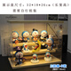 哆啦a夢(mèng)手辦公仔生日禮物女生桌面擺件機器貓周邊可愛(ài)叮當貓玩偶 三階梯D款10人 展示盒款(LED燈發(fā)光)