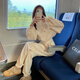 冠軍涂鴉杏色套裝秋季女裝時(shí)尚休閑運(yùn)動(dòng)套裝女秋冬時(shí)尚加絨寬松衛(wèi)衣兩件套 杏色套裝(常規(guī)) M