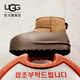UGG【明星同款】冬季男女同款迷你脆皮泡芙雪地靴1158370 CHE | 栗色 36