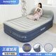 Bestway充氣床家用雙人加高加厚自動充氣床墊室內(nèi)氣墊床大靠背一體式 一體式雙人靠背床【內(nèi)置電泵】 226*152*84cm