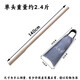 足鐵匠鋤頭錳鋼鍛打加厚挖土鏟草專(zhuān)用大撅頭農用工具開(kāi)荒種地精選好鋤頭 鍛打挖鋤【大號】+1.4米手柄