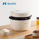 碩高（SUKIO） 智能飯煲5L大容量家用電飯煲 智能預約 觸摸面板多功能加厚內膽鋼絲球刷洗不傷膽電飯鍋SK-FB50X3 FB50X3【白色】 5L