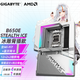 技嘉（GIGABYTE） AMD B650E AORUS主板小雕冰雕 支持新品7/8/9000系列CPU 新B650E A STEALTH ICE冰雕背插款