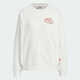 阿迪達(dá)斯 adidas三葉草  女 LNY W CREW 圓領(lǐng)衛(wèi)衣 JL8425 L碼