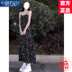 莫代爾法式碎花吊帶連衣裙女2025夏季新款感高冷御姐風(fēng)收腰氣質(zhì)長(zhǎng)裙 黑色碎花裙 M [建議95-115斤]
