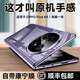 樂(lè)比億oppo find n5手機(jī)殼新款oppofind n5折疊屏鏡頭支架保護(hù)套o(hù)ppo findn5電鍍透明全包防摔高級(jí)男外殼 高清款【緞黑色】 殼膜一體*鏡頭支架