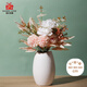 愛已裝糖 手捧花仿真花假花插花束塑料花客廳擺件餐桌裝飾彩虹蒲公英花束