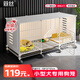 蔻絲狗籠子小型犬帶廁所家用室內(nèi)泰迪比熊陽臺圍欄