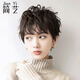 假發(fā)女全頭套真發(fā)短發(fā)時(shí)尚自然氣質(zhì)新款微燙卷發(fā)真人發(fā)絲整頂發(fā)套 遞針頭旋-全真發(fā) 摩卡棕 短發(fā)