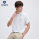 Navigare意大利小帆船男夏季抑菌微闊重磅圓領(lǐng)短袖T恤1325505513 白 2XL 